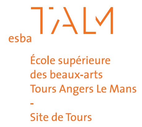 Logo Ecole supérieure des beaux-arts Tours Angers Le Mans - Site de Tours